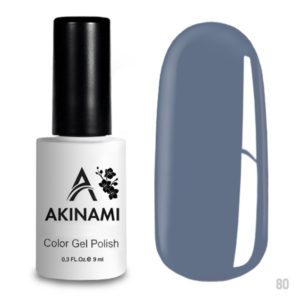 Akinami Color Gel Polish Dusty Blue AСG080