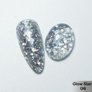 Glitter Gel DeLaRo-тон Glow Star 06
