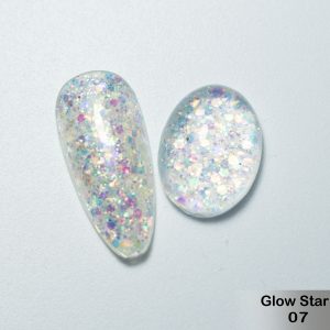 Glitter Gel DeLaRo-тон Glow Star 07