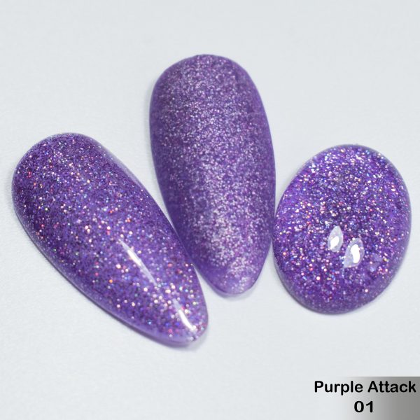 Гель-лак DeLaRo Color Gel Polish — тон Purple Attack 01