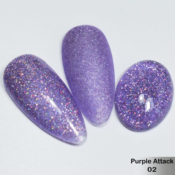 Гель-лак DeLaRo Color Gel Polish — тон Purple Attack 02
