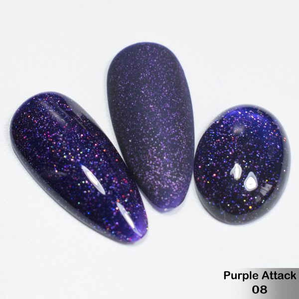 Гель-лак DeLaRo Color Gel Polish — тон Purple Attack 08