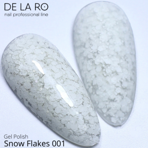 Гель-лак DeLaRo Color Gel Polish- тон Snow Flakes 01