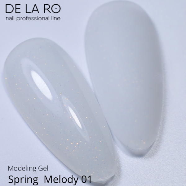 DeLaRo Моделирующий гель Spring Melody-1 15 мл