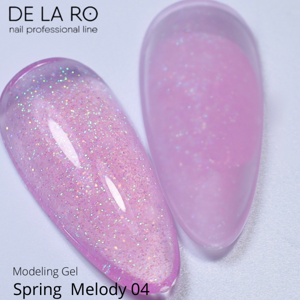DeLaRo Моделирующий гель Spring Melody-4 15 мл