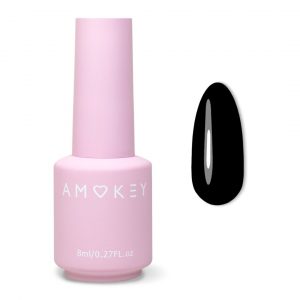 Amokey Color Gel Polish-BLACK